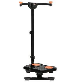 Soozier Foldable Ab Twister Board For Waist Trimming With Screen Showing Time, Calories, Etc., Ab Workout Equipment For Women & Men, Core Fitness Trai