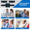 Muscle Stimulator Abdominal Toning Belt ABS Training Fitness Equipment Waist Trimmer Belt Muscle Toner with 10 Modes 20 Intensity Levels for Men Woman