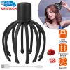 Electric Scalp Head Massager Handheld Rechargeable Head Vibration Scalp Massager Deep Relaxation w/ 3 Modes For Stress Relief Blood Circulation