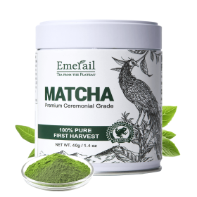 Matcha--Ceremonial Grade Matcha Green Tea Powder,Premium First Harvest Unsweetened,1 0 0 Pure Matcha ForLattes,Smoothies,and Baking  40g  1.4oz-Ships