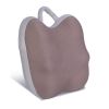 Shiatsu Back And Waist Massager With Heat Cordless Rechargeable Kneading Lower Back Massage Pillow Portable Lumbar Massager For Home Car Office