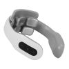 4 Head EMS Neck Massager with Heat Cordless Cervical Neck Massager EMS Neck Massager with 6 Modes 20 Intensity Levels Remote Control Voice Prompt