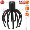 Electric Scalp Head Massager Handheld Rechargeable Head Vibration Scalp Massager Deep Relaxation w/ 3 Modes For Stress Relief Blood Circulation
