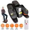 Under Desk Elliptical Machine Seated Pedal Exerciser Leg Foot Trainer Stepper Exerciser with 5 Speed Levels 3 Auto Modes LCD Monitor for Seniors Offic