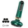 Anti Cellulite Massager Handheld Vacuum Suction Cupping Kit Beauty Tool with 12 Suction Mode 12 Heating 20Mins Auto-Off One-Key Pressure Release for A