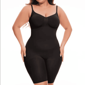 Dropship SEAMLESS Postpartum Abdomen Shapewear Sculpting Short Mid Thigh Slimming Body Shaper For Women Tummy Control Slimmer (Option: Back-3XL and 4XL)